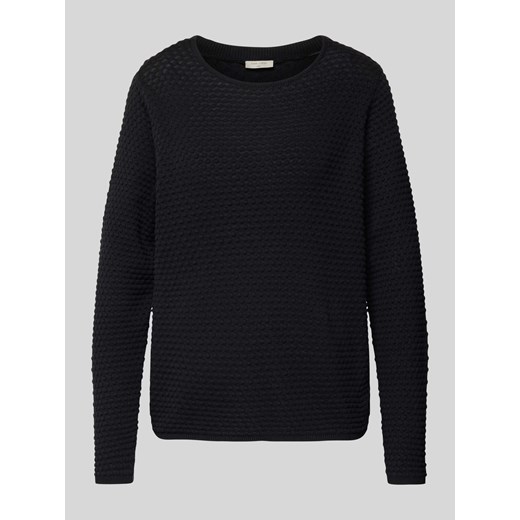 Sweter z dzianiny z okrągłym dekoltem model ‘Dodo-Pu-Diamo’ ze sklepu Peek&Cloppenburg  w kategorii Swetry damskie - zdjęcie 174372954