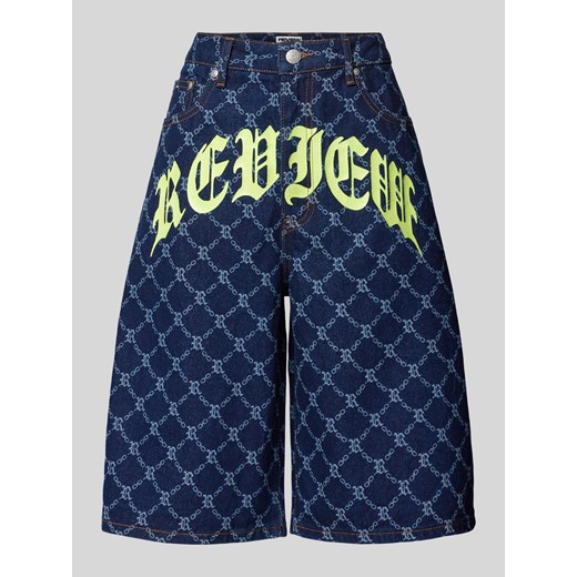 Szorty jeansowe o kroju baggy ze sklepu Peek&Cloppenburg  w kategorii Szorty - zdjęcie 174373003