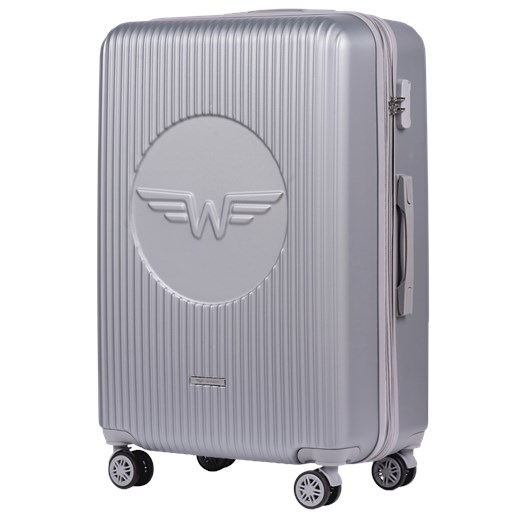 Walizka duża Wings Swallow 3.0 SILVER 28" ze sklepu WINGS w kategorii Walizki - zdjęcie 174374831