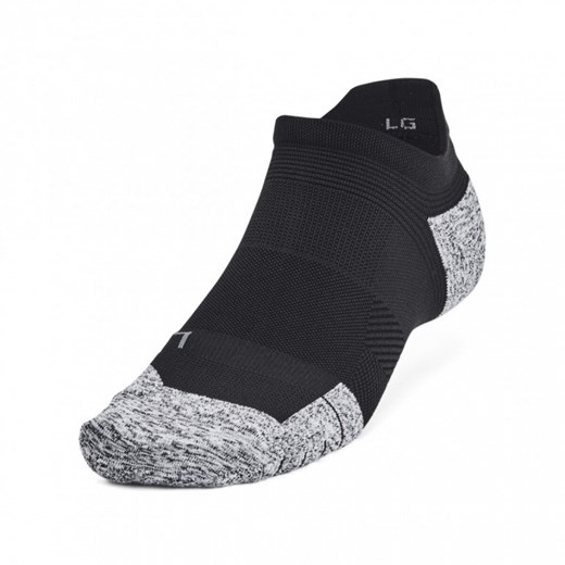Skarpetki do biegania uniseks (3-pack) Under Armour UA Ad Run Cushion 3pk Ns - czarne ze sklepu Sportstylestory.com w kategorii Skarpetki damskie - zdjęcie 174387981