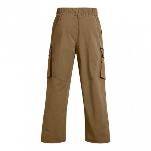 Męskie spodnie cargo Under Armour UA Unstoppable Utility Cargo - brązowe ze sklepu Sportstylestory.com w kategorii Spodnie męskie - zdjęcie 174388064
