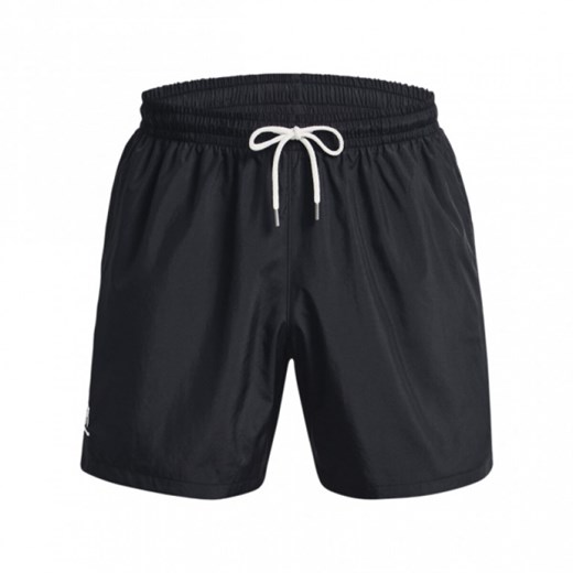 Męskie spodenki  Under Armour UA Essential Volley Short - czarne ze sklepu Sportstylestory.com w kategorii Spodenki męskie - zdjęcie 174388121