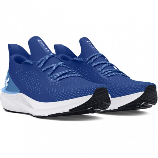 Męskie buty do biegania Under Armour UA Shift - niebieskie ze sklepu Sportstylestory.com w kategorii Buty sportowe męskie - zdjęcie 174388283