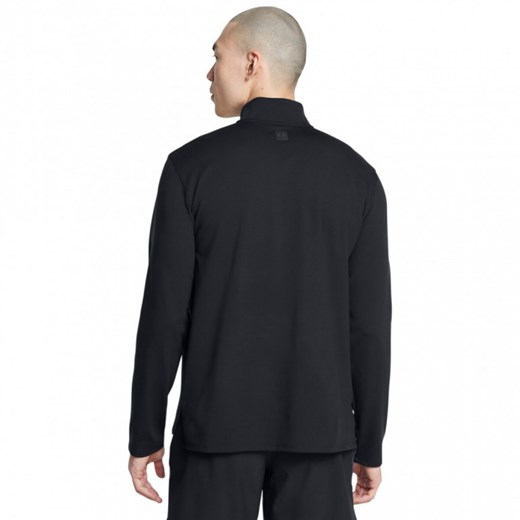 Męski longsleeve treningowy Under Armour UA Meridian 1/4 Zip - czarny ze sklepu Sportstylestory.com w kategorii T-shirty męskie - zdjęcie 174388524