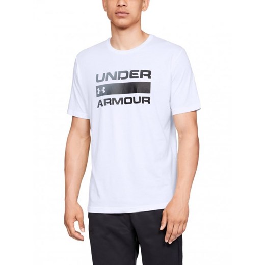Męska koszulka UNDER ARMOUR TEAM ISSUE WORDMARK SS ze sklepu Sportstylestory.com w kategorii T-shirty męskie - zdjęcie 174388834