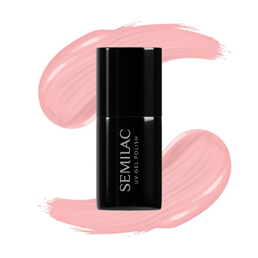 Lakier hybrydowy Semilac 7ml pudrowy róż 130 Sleeping Beauty Semilac One size lakieryhybrydowe.pl