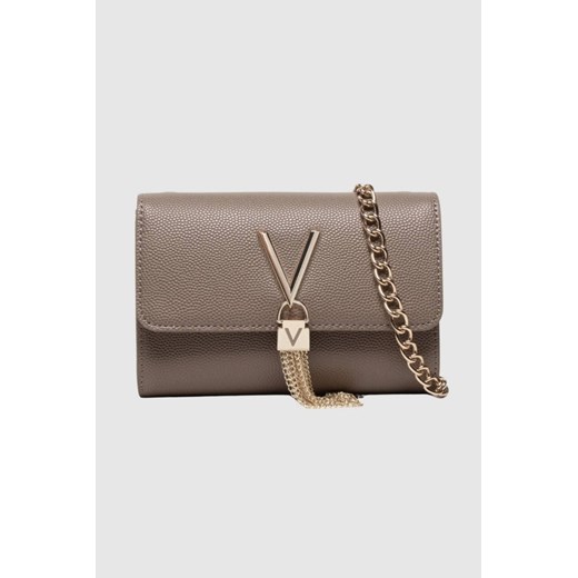 VALENTINO Mała brązowa kopertówka Divina Pochette ze sklepu outfit.pl w kategorii Kopertówki - zdjęcie 174421204
