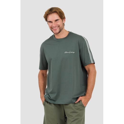 ARMANI EXCHANGE Zielony t-shirt, Rozmiar XXL ze sklepu outfit.pl w kategorii T-shirty męskie - zdjęcie 174421570