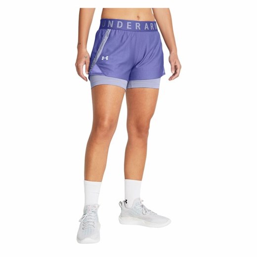 Spodenki damskie Play Up 2in1 Under Armour ze sklepu SPORT-SHOP.pl w kategorii Szorty - zdjęcie 174426513