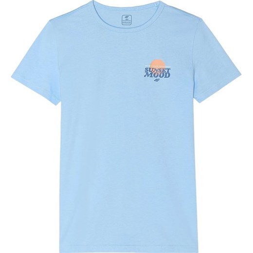 Koszulka chłopięca 4FJWSS24TTSHM1136 4F ze sklepu SPORT-SHOP.pl w kategorii T-shirty chłopięce - zdjęcie 174427073