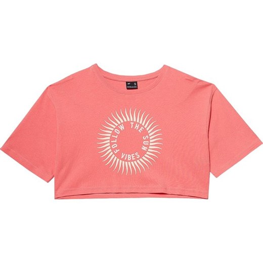 Koszulka, crop top damski 4FWSS24TTSHF1266 4F ze sklepu SPORT-SHOP.pl w kategorii Bluzki damskie - zdjęcie 174428140