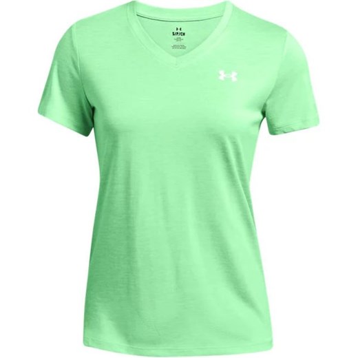 Koszulka damska Tech Twist V-Neck Under Armour ze sklepu SPORT-SHOP.pl w kategorii Bluzki damskie - zdjęcie 174429824
