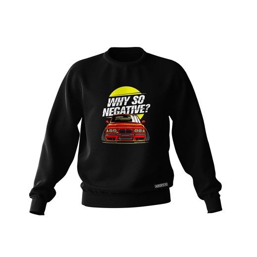 Czarna bluza BMW E36 WHY SO NEGATIVE? 4stance L 4stance.pl