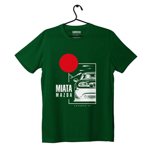 T-shirt koszulka Mazda Miata zielona 4stance S 4stance.pl