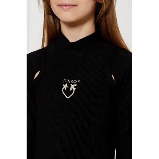 Pinko UP Sukienka Ribbed 128 Gomez Fashion Store
