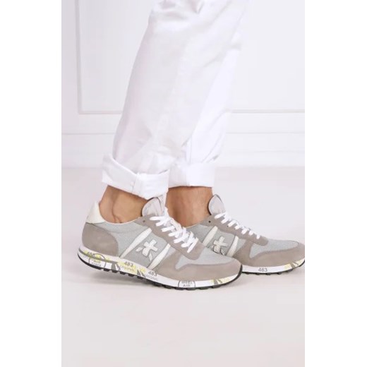 Premiata Sneakersy ERIC | z dodatkiem skóry Premiata 46 okazyjna cena Gomez Fashion Store