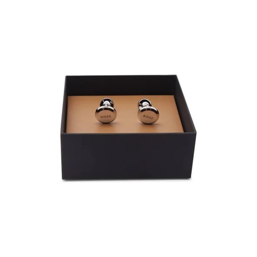 BOSS BLACK Spinki do mankietów B-LOGO-CUF One Size Gomez Fashion Store