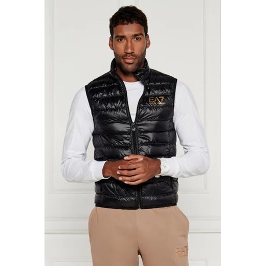 EA7 Puchowy bezrękawnik | Regular Fit ze sklepu Gomez Fashion Store w kategorii Kamizelki męskie - zdjęcie 174504890