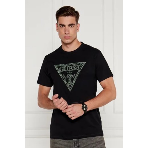 GUESS T-shirt | Regular Fit ze sklepu Gomez Fashion Store w kategorii T-shirty męskie - zdjęcie 174505094
