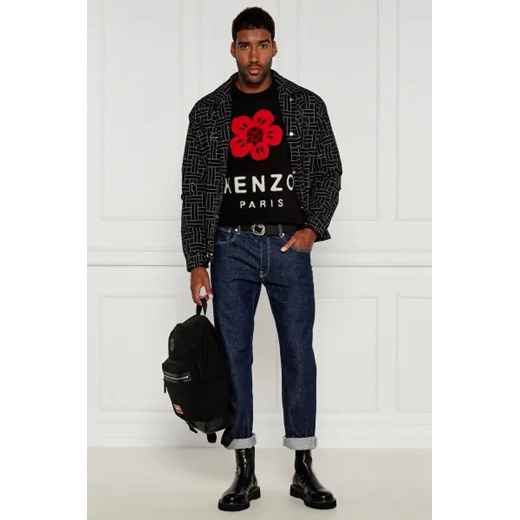 Kenzo Wełniany sweter BOKE FLOWER | Relaxed fit Kenzo M Gomez Fashion Store