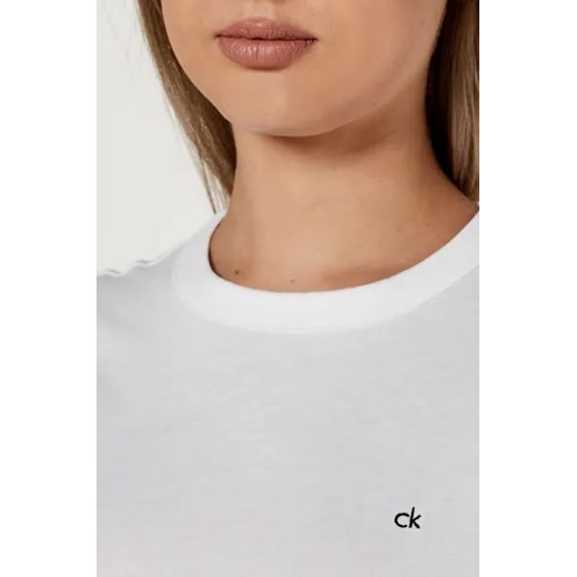 Bluzka damska Calvin Klein z bawełny wiosenna