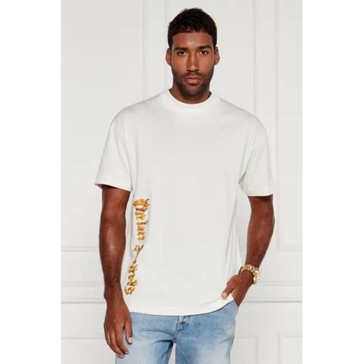 Palm Angels T-shirt BURNING PALM | Loose fit ze sklepu Gomez Fashion Store w kategorii T-shirty męskie - zdjęcie 174505423