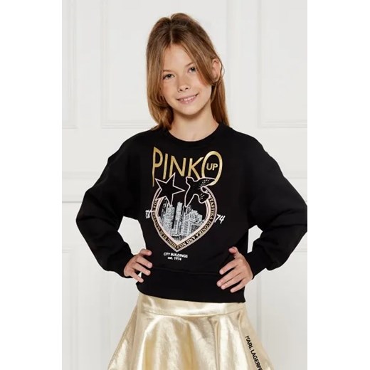 Pinko UP Bluza FLEECE | Regular Fit 140 Gomez Fashion Store