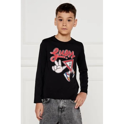 Guess Longsleeve | Regular Fit ze sklepu Gomez Fashion Store w kategorii T-shirty chłopięce - zdjęcie 174505611