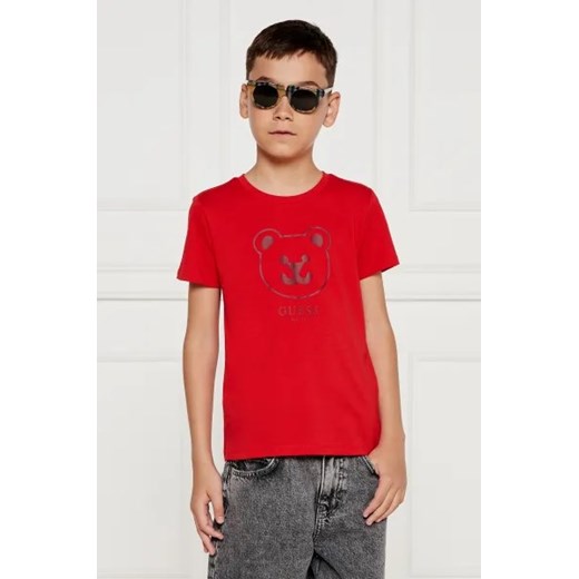 Guess T-shirt | Regular Fit ze sklepu Gomez Fashion Store w kategorii T-shirty chłopięce - zdjęcie 174505623