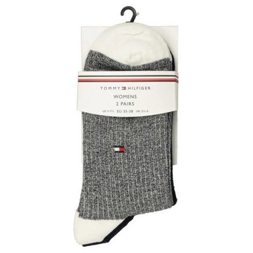 Tommy Hilfiger Skarpety 2-pack RIB MOULINE Tommy Hilfiger 35-38 wyprzedaż Gomez Fashion Store