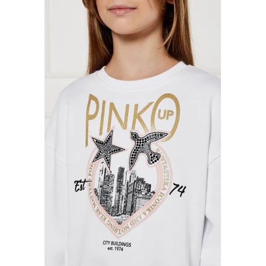 Pinko UP Bluza FLEECE | Regular Fit 164 Gomez Fashion Store