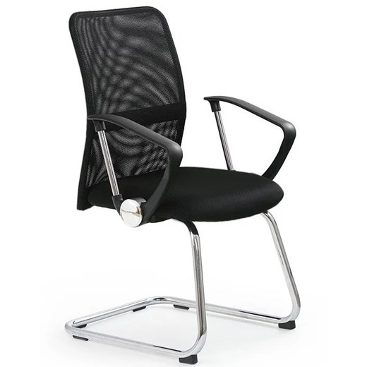 Krzesło do biurka nieobrotowe Vernix ze sklepu Edinos.pl w kategorii Krzesła biurowe - zdjęcie 174508752