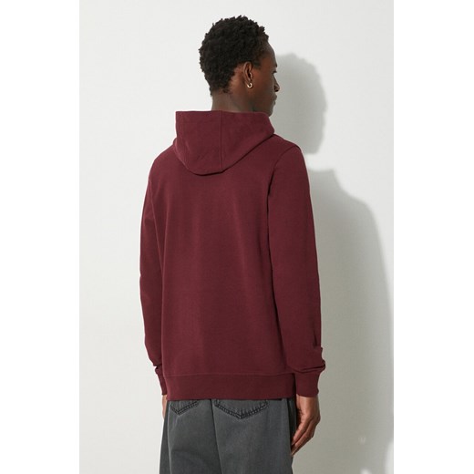 Helly Hansen bluza bawełniana HH LOGO HOODIE męska kolor bordowy z kapturem z Helly Hansen M PRM okazyjna cena