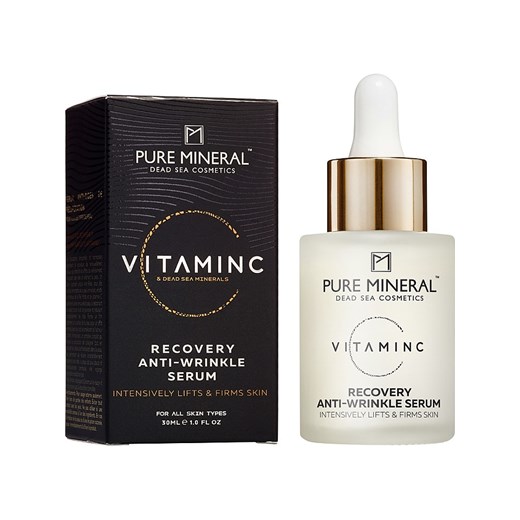 PURE MINERAL Serum do twarzy "Vitamin C Recovery Anti-Wrinkle" - 30 ml Pure Mineral onesize okazja Limango Polska