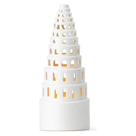 Kähler Świecznik &quot;Urbania&quot; w kolorze białym - wys. 22,5 cm ze sklepu Limango Polska w kategorii Świeczniki - zdjęcie 174542383