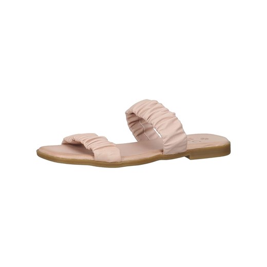 ILC Skórzane klapki w kolorze jasnoróżowym Ilc 38 okazyjna cena Limango Polska