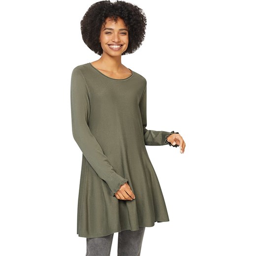 Heine Sweter w kolorze khaki ze sklepu Limango Polska w kategorii Swetry damskie - zdjęcie 174545294