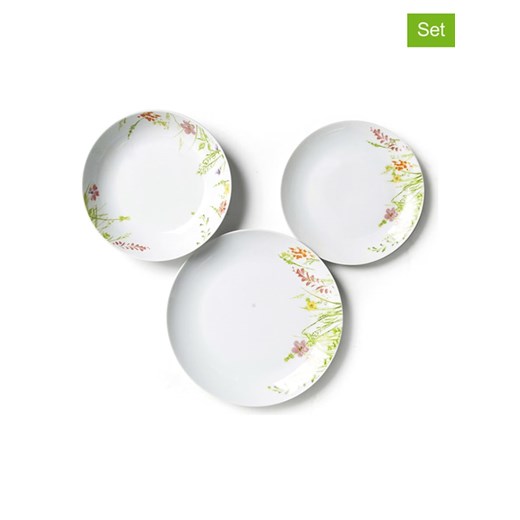 Trendy Kitchen by EXCÉLSA 18-częściowy zestaw talerzy w kolorze białym Trendy Kitchen By Excélsa onesize Limango Polska okazja