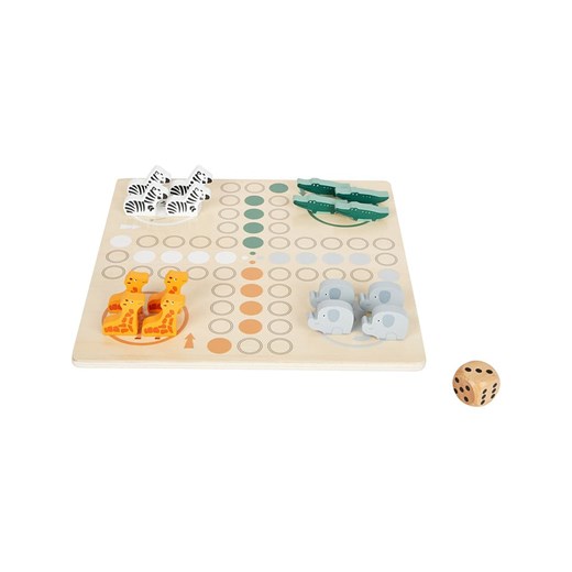 small foot Gra planszowa &quot;Ludo Safari&quot; - 4+ ze sklepu Limango Polska w kategorii Zabawki - zdjęcie 174549441