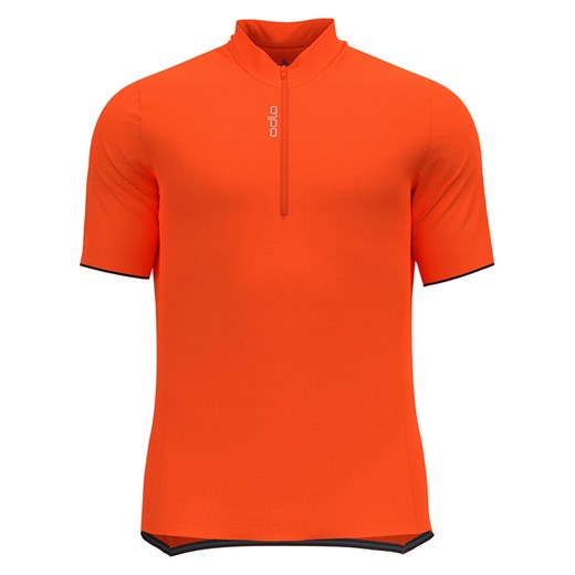 Odlo Koszulka kolarska &quot;Essential&quot; w kolorze pomarańczowym ze sklepu Limango Polska w kategorii T-shirty męskie - zdjęcie 174550024