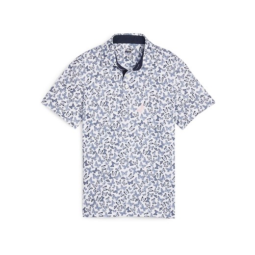 Puma Koszulka polo w kolorze biało-granatowym ze sklepu Limango Polska w kategorii T-shirty chłopięce - zdjęcie 174550760