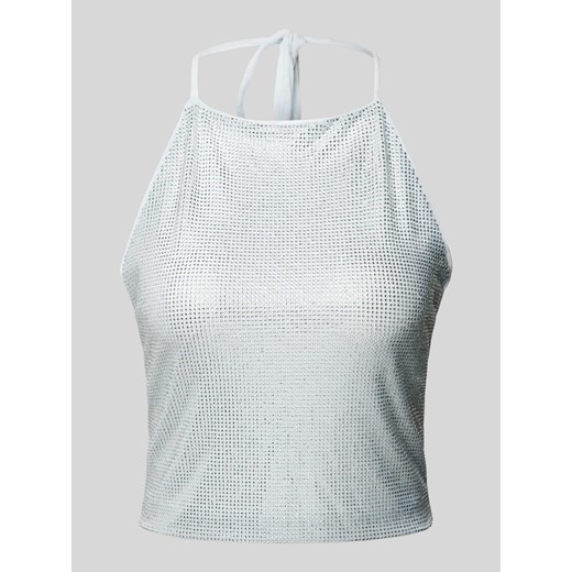 Top z obszyciem kamieniami stras model ‘NICOLA’ ze sklepu Peek&Cloppenburg  w kategorii Bluzki damskie - zdjęcie 174553541