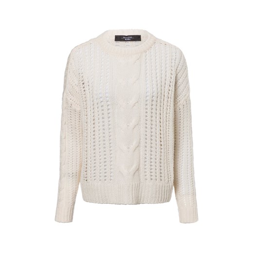 Weekend Max Mara Damski sweter z dzianiny - Grammo Kobiety wełna ze strzyży écru jednolity ze sklepu vangraaf w kategorii Swetry damskie - zdjęcie 174555993