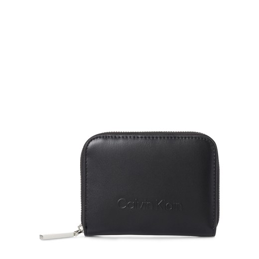 Calvin Klein Portfel damski Kobiety czarny jednolity ze sklepu vangraaf w kategorii Portfele damskie - zdjęcie 174556050