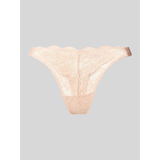 Stringi z koronkowym obszyciem model ‘JANE’ ze sklepu Peek&Cloppenburg  w kategorii Majtki damskie - zdjęcie 174557083