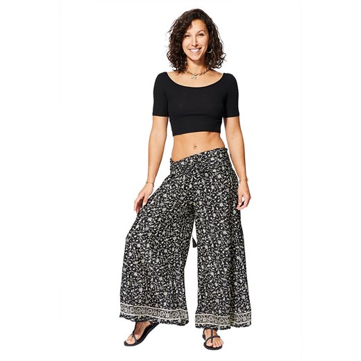 Aller Simplement Spodnie w kolorze czarno-białym ze sklepu Limango Polska w kategorii Spodnie damskie - zdjęcie 174557783