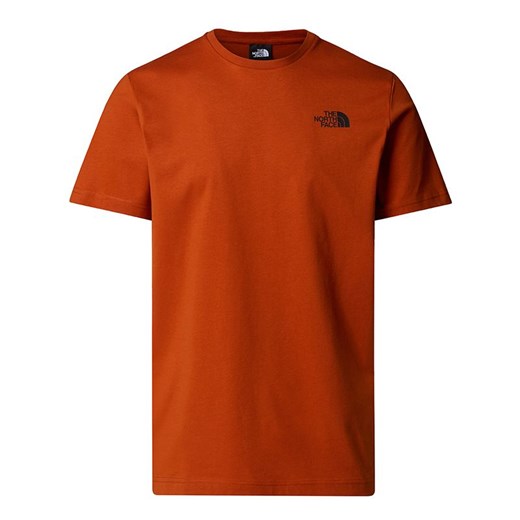 Koszulka The North Face Redbox Celebration 0A87NV1I01 - brązowa ze sklepu streetstyle24.pl w kategorii T-shirty męskie - zdjęcie 174558181