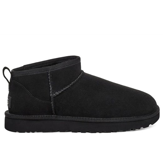 Buty Ugg W Classic Ultra Mini 1116109-BLK - czarne ze sklepu streetstyle24.pl w kategorii Śniegowce damskie - zdjęcie 174558182