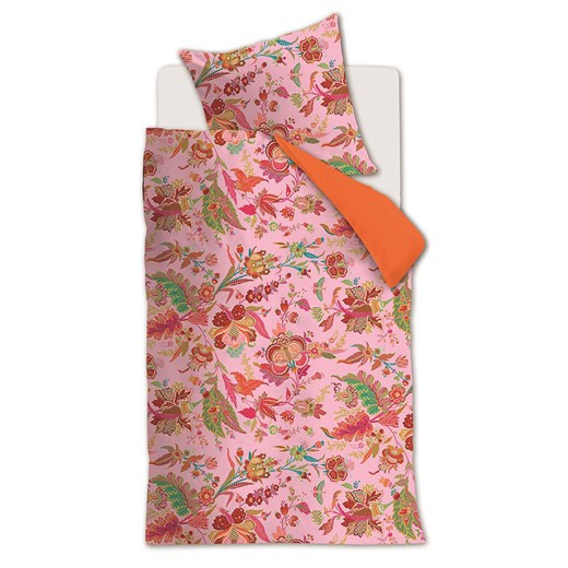 Oilily Komplet pościeli renforcé &quot;Young Sits&quot; w kolorze pomarańczowo-jasnoróżowym ze sklepu Limango Polska w kategorii Pościel dziecięca - zdjęcie 174558684