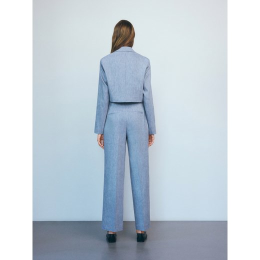 Spodnie damskie Reserved bawełniane 